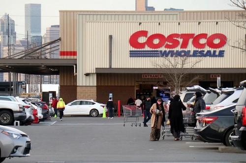 outside Costco